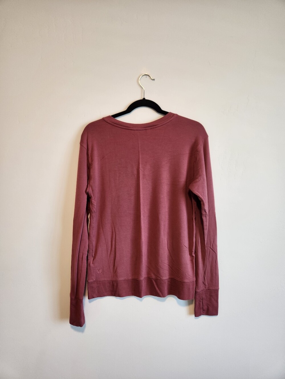 Athleta Sunrise V-Neck Sweatshirt Size Medium - Picture 3 of 7